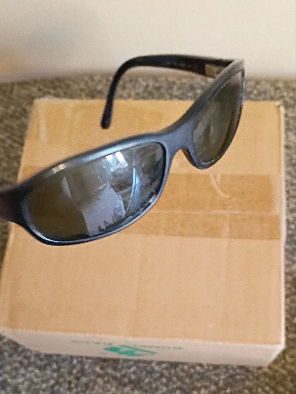 Carrera Men's Black Frame Sunglasses with Dark Lenses Frames Only